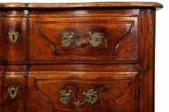French Regenc Antique Walnut Commode Chest of Drawers ca 1750 - 4502354