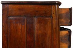 French Regenc Antique Walnut Commode Chest of Drawers ca 1750 - 4502356