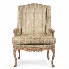 French Regence Bleached Arm Chair - 1404135
