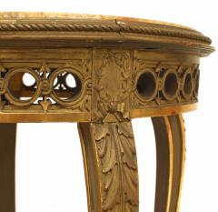 French Regence Gilt Wood and Marble End Table - 1438117