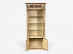 French Regency Monumental Bookcases Cream Painted Wood Gilt France 19th c  - 4651569