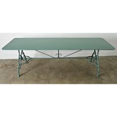 French Reproduction Metal Dining Table in New Powdercoat - 4390048