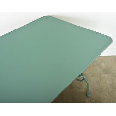 French Reproduction Metal Dining Table in New Powdercoat - 4390049