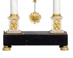 French Restauration Gilt Bronze Clock Signed Mesnil Paris - 4130747