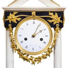 French Restauration Gilt Bronze Clock Signed Mesnil Paris - 4130752