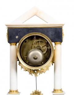 French Restauration Gilt Bronze Clock Signed Mesnil Paris - 4130841
