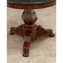 French Restauration Mahogany Marble Gueridon - 3492104