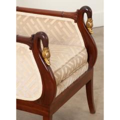 French Restauration Mahogany Single Bergere - 3386991