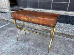 French Restauration Style Desk On Brass Base - 4702194