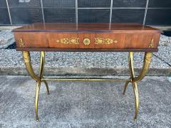 French Restauration Style Desk On Brass Base - 4702228