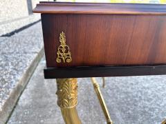 French Restauration Style Desk On Brass Base - 4702230