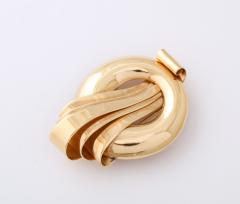 French Retro Mauboussian Style Clip Brooch - 3368866