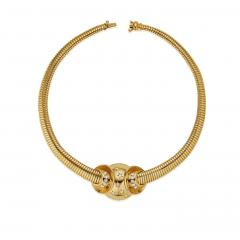 French Retro Tubogas Necklace - 4406413