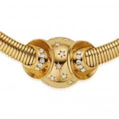 French Retro Tubogas Necklace - 4406414