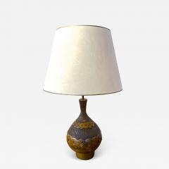 French Riviera Style awesome crackle gold ceramic lamp - 2625400