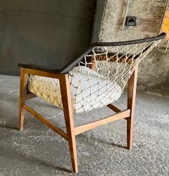 French Riviera style unusual net fish pair of chair - 2955674