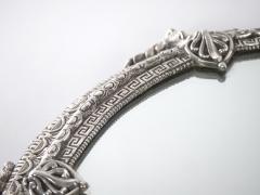 French Rococo Revival Silver Mirrored Centerpiece Plateau - 3121394