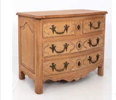 French Rococo Style Bleached Oak Commode - 1545558