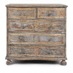 French Rococo Style Pale Green Painted Chest - 1503781