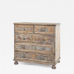 French Rococo Style Pale Green Painted Chest - 1514529