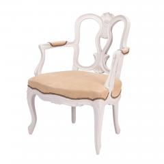 French Rococo style fauteuil 1920 30  - 3012636