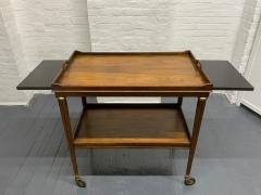 French Rosewood Two Tier Bar Cart - 1423421