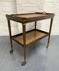 French Rosewood Two Tier Bar Cart - 1423423