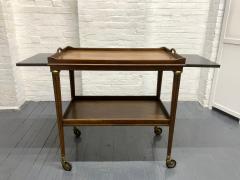 French Rosewood Two Tier Bar Cart - 1423424