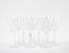 French Saint Louis Crystal Water Wine Glass Service 12 People - 3175089