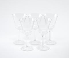 French Saint Louis Crystal Water Wine Glass Service 12 People - 3177092
