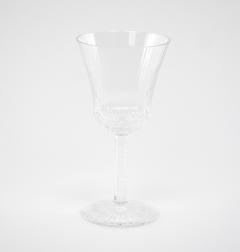 French Saint Louis Crystal Water Wine Glass Service 12 People - 3177110