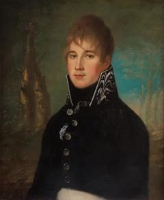 French School 19th Century A Fine Quality Portrait of A Young Officer  - 3881377