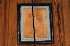 French Scrubbed Pine Decoupage Trompe Loeil Doors - 4803704