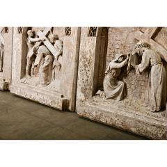 French Set of 14 Plaster Stations of the Cross 1924 - 4254548