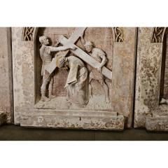 French Set of 14 Plaster Stations of the Cross 1924 - 4254588