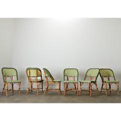 French Set of Six Bistro Chair Reproductions - 4245584