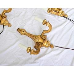 French Set of Six Giltwood Sconces - 3870095