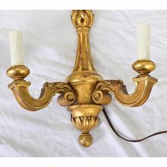 French Set of Six Giltwood Sconces - 3870109