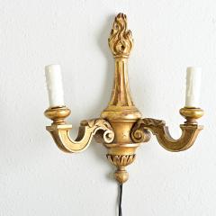 French Set of Six Giltwood Sconces - 3870206