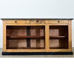 French Shop Counter or Bar with Zinc Top - 4811752