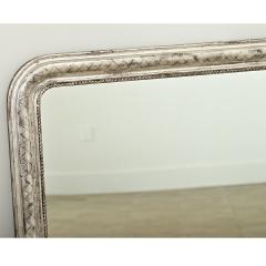 French Silver Gilt Louis Philippe Mantel Mirror - 4406576