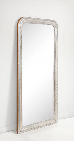 French Silver Gilt Louis Philippe Mirror Late 19th C  - 4255289