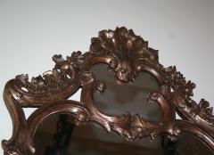 French Silver Gilt Wall Mirror - 597044