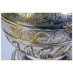 French Silvered Bronze Islamic Wine Cooler Vase circa 1880 - 3899658