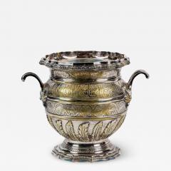 French Silvered Bronze Islamic Wine Cooler Vase circa 1880 - 3907875