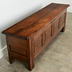 French Solid Oak Inlay Coffer - 3696893