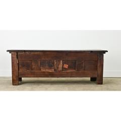 French Solid Oak Inlay Coffer - 3696926