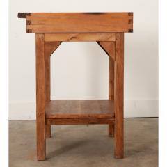 French Square Butcher Block Table - 3433069