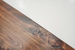 French Stained Wood Aranjou Edition Bench France 1950s - 4617258