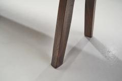 French Stained Wood Aranjou Edition Bench France 1950s - 4617260